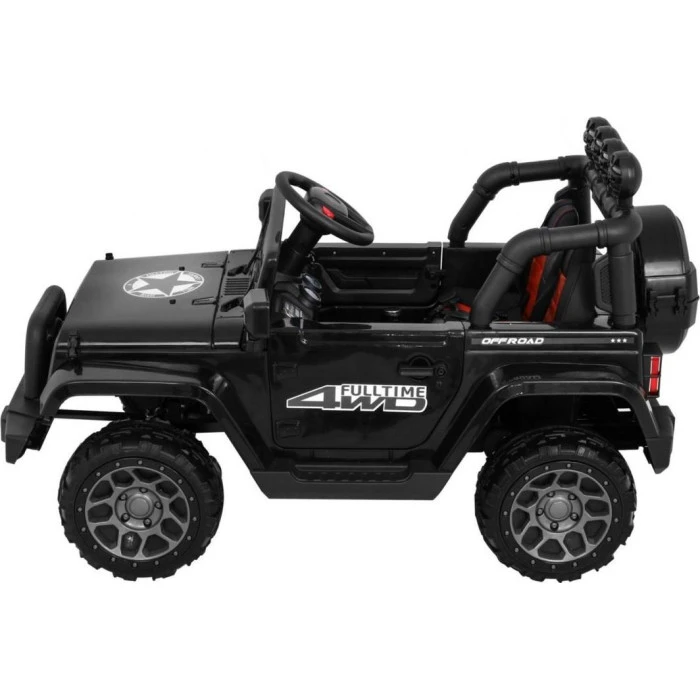 Дитячий акумуляторний позашляховик Чорний