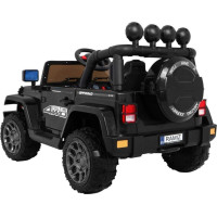Дитячий акумуляторний позашляховик Чорний