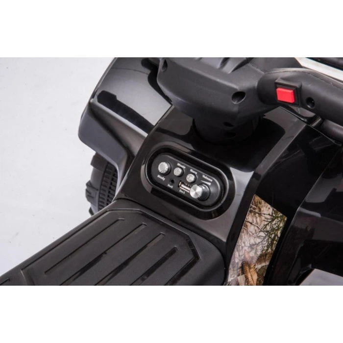 Дитячий акумуляторний квадроцикл Storm Чорний