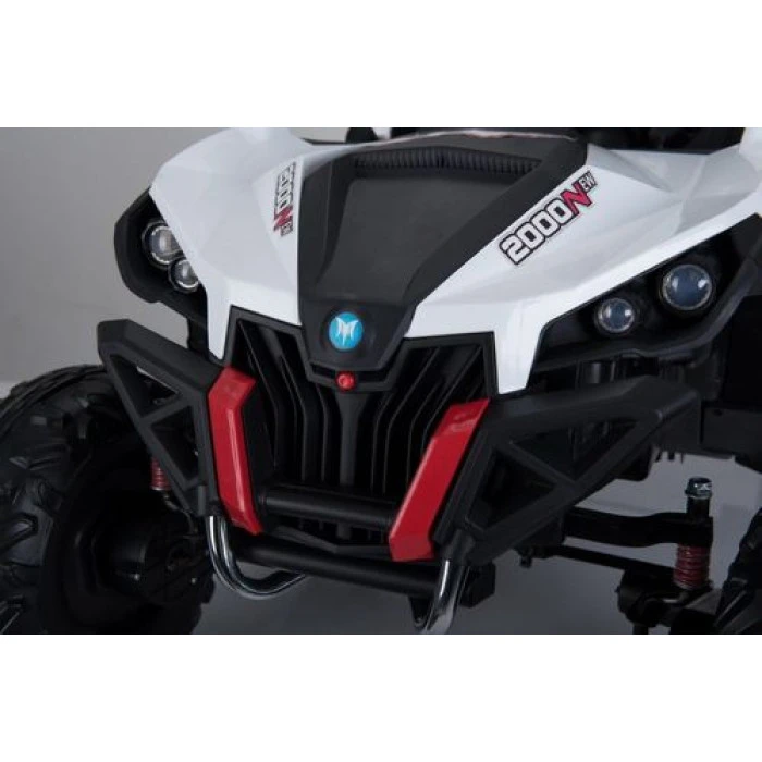 Дитяча акумуляторна машинка Баггі SuperStar Білий