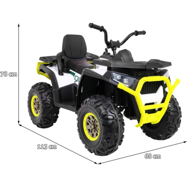 Детский аккумуляторный квадроцикл Quad ATV Desert White