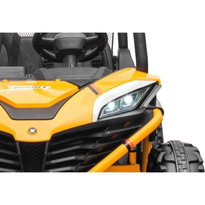 Дитяча акумуляторна машинка Баггі FASTER Р Жовта