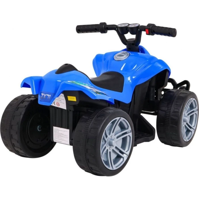 Детский аккумуляторный квадроцикл Little Monster Синий 25 Вт