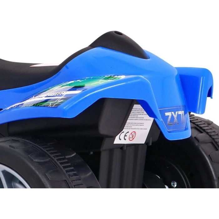 Детский аккумуляторный квадроцикл Little Monster Синий 25 Вт