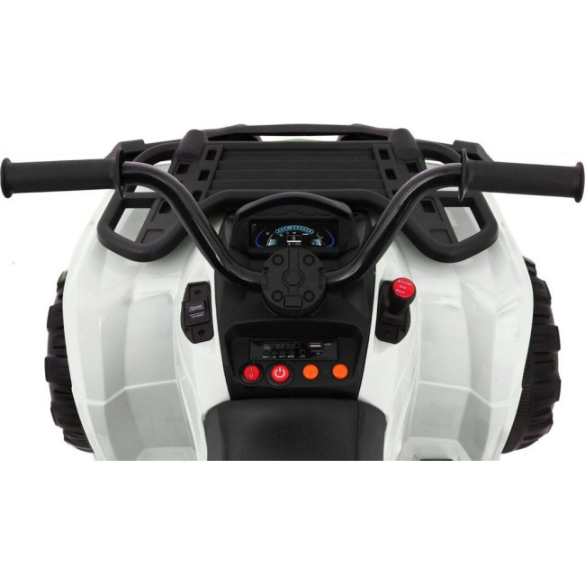 Детский аккумуляторный квадроцикл Quad XL Белый
