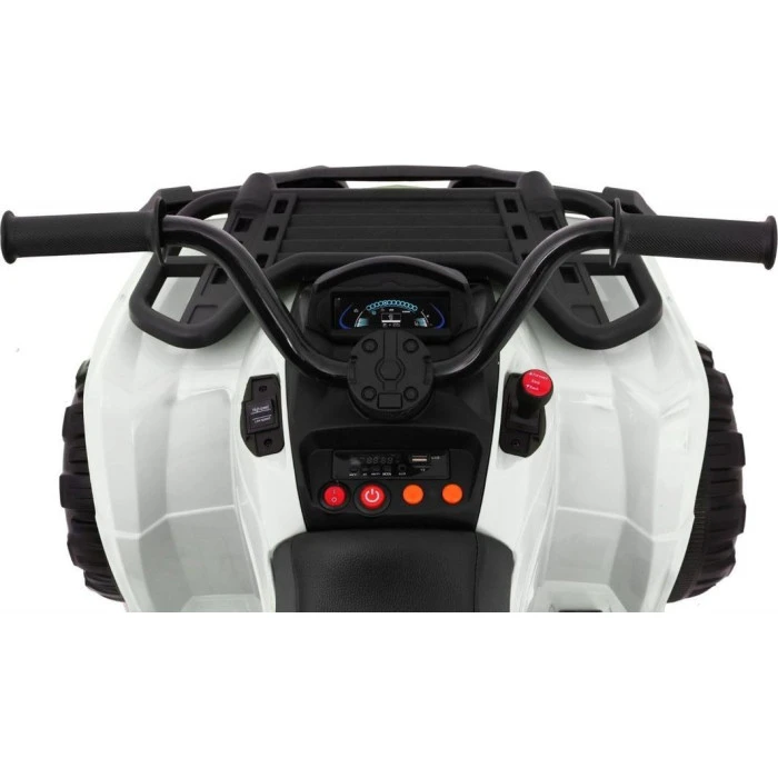 Дитячий акумуляторний квадроцикл Quad XL Білий
