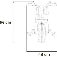 Дитячий акумуляторний мотоцикл Motorek Future 88 Білий