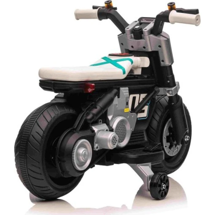 Дитячий акумуляторний мотоцикл Motorek Future 88 Білий