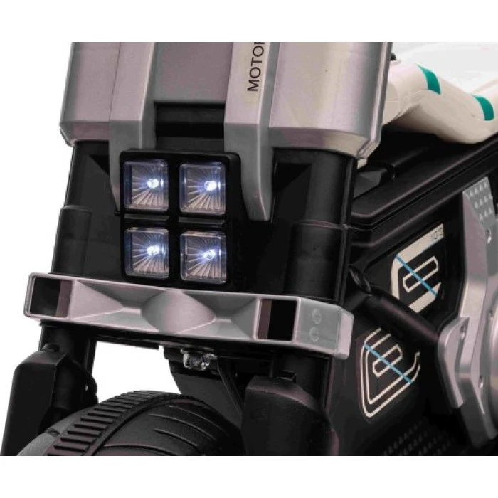 Дитячий акумуляторний мотоцикл Motorek Future 88 Білий