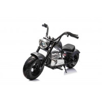 Дитячий акумуляторний мотоцикл Chopper Warrior Чорний