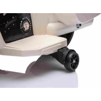 Дитячий акумуляторний мотоцикл Чоппер INDIAN Білий