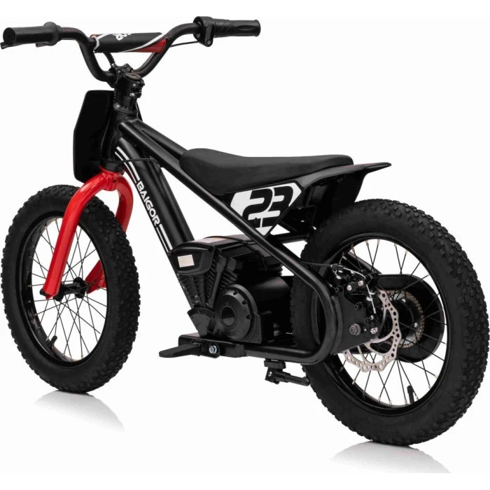 Дитячий акумуляторний мотоцикл BAIGOR 23 PRO чорний