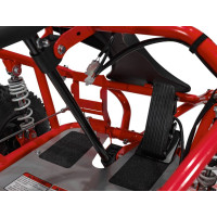 Детский аккумуляторный картинг MUD MONSTER Красный