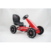 Детский педальный картинг ABARTH Красный