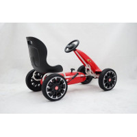 Детский педальный картинг ABARTH Красный