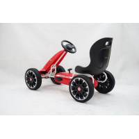 Детский педальный картинг ABARTH Красный