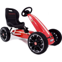 Детский педальный картинг ABARTH Красный