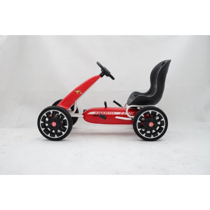 Дитячий педальний картинг ABARTH Червоний