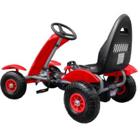 Детский педальный картинг Racing XL 3+ Красный
