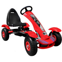 Детский педальный картинг Racing XL 3+ Красный