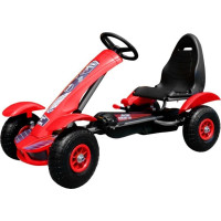 Детский педальный картинг Racing XL 3+ Красный