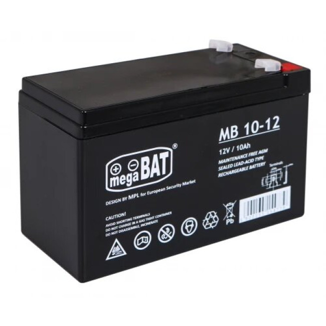 Гелевый аккумулятор 12V/10Ah для детских электромобилей