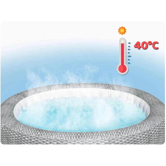 Джакузі-SPA надувне Bestway 6001N Lay-Z Bali 6-місне