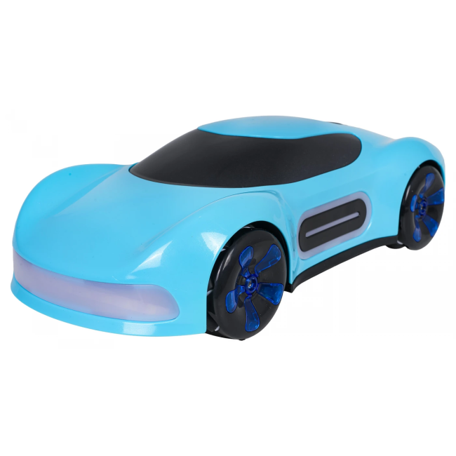 Машинка детская Ramiz 7022-3D на дистанционном управлении, голубовато-черная