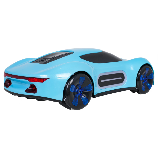 Машинка детская Ramiz 7022-3D на дистанционном управлении, голубовато-черная