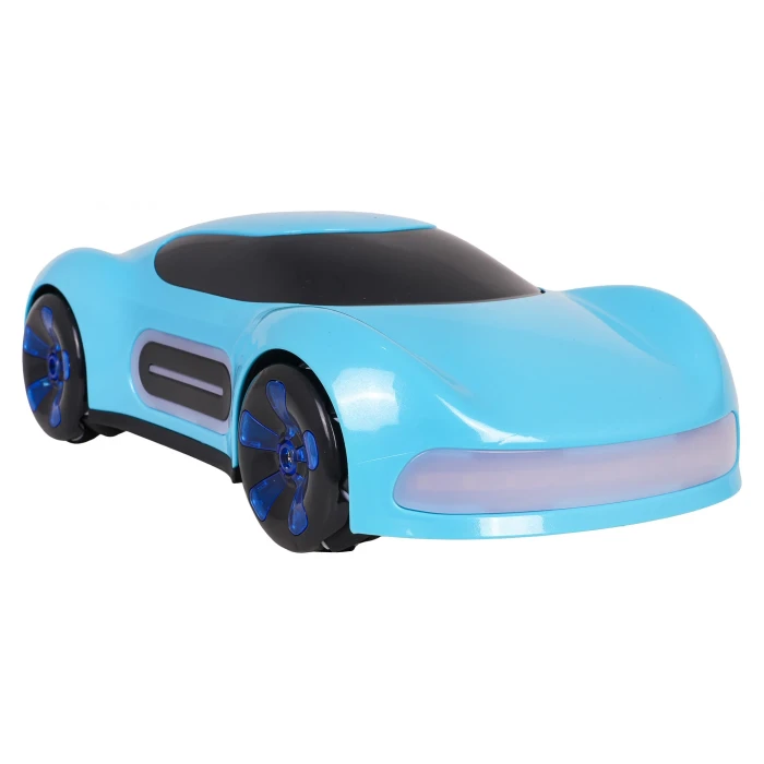 Машинка детская Ramiz 7022-3D на дистанционном управлении, голубовато-черная