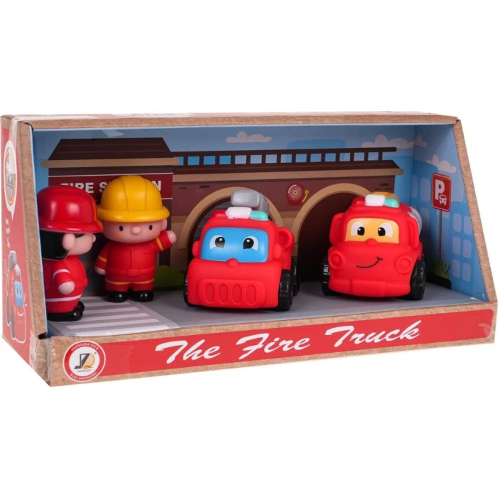 Детский набор пожарных с автомобилями Ramiz ZAU.JZD-172