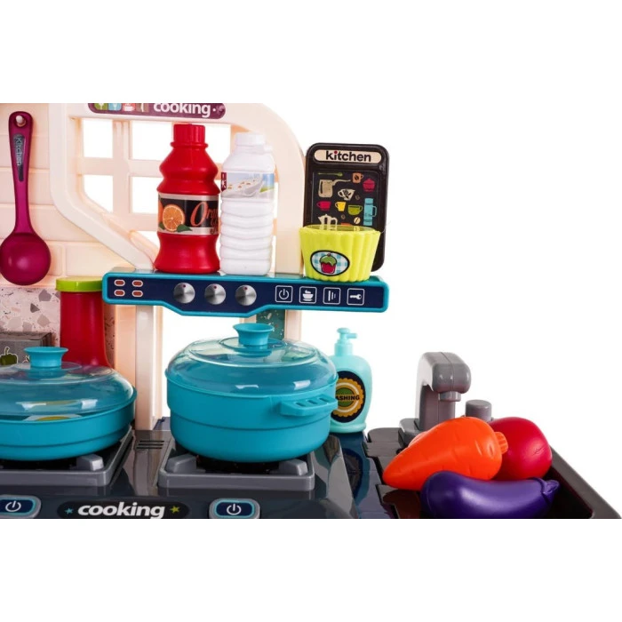 Детская кухня с функцией света, звука и воды 53 шт.