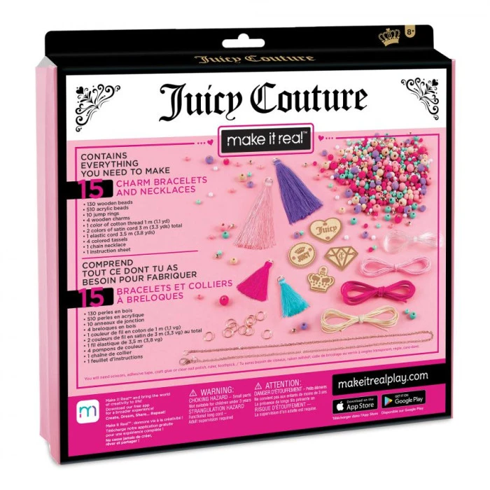 Набор для создания украшений Make it Real Модный образ Juicy Couture