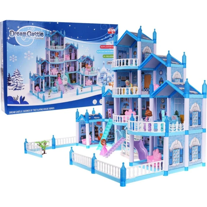 Кукольный домик GIGA+ аксессуары 280 эл.