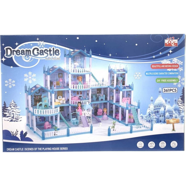 Ляльковий будиночок GIGA + аксесуари 280 ел.