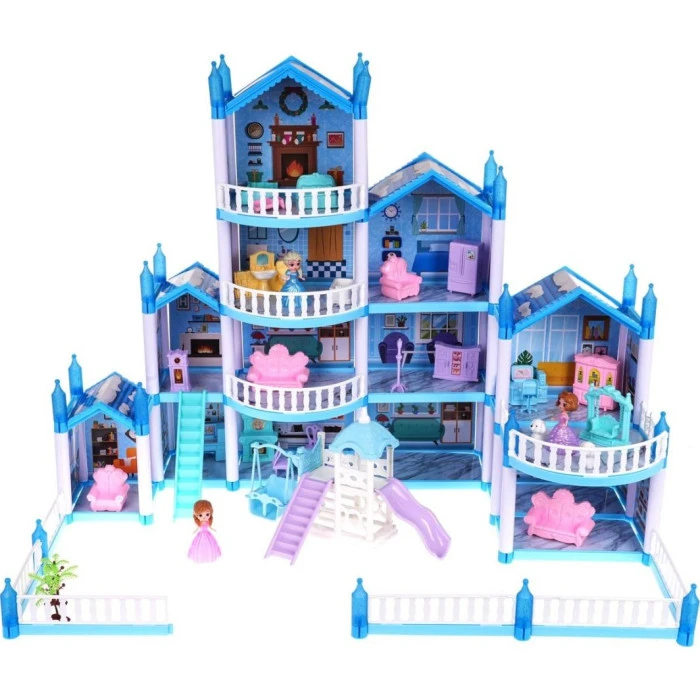 Кукольный домик GIGA+ аксессуары 280 эл.