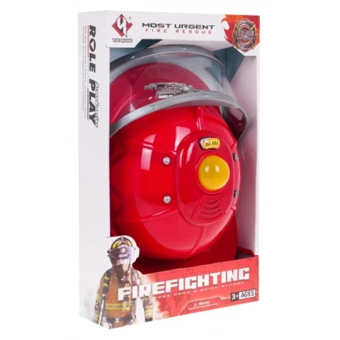 Детская интерактивная каска пожарного 3+ ZDZ.F004