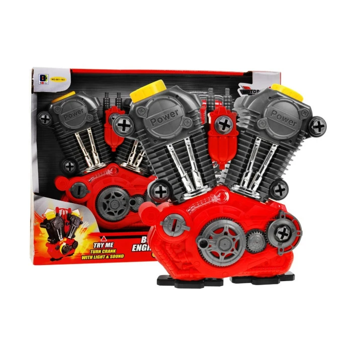 Вращающийся автомобильный двигатель для детей 3+
