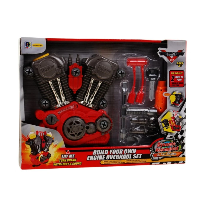 Вращающийся автомобильный двигатель для детей 3+