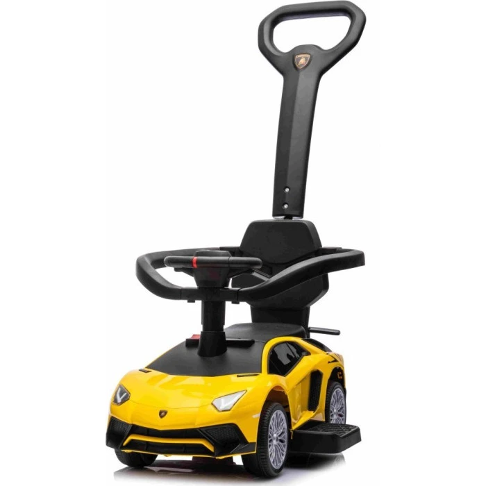 Детский толокар Lamborghini Aventador SV Желтый