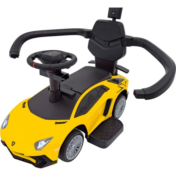 Детский толокар Lamborghini Aventador SV Желтый