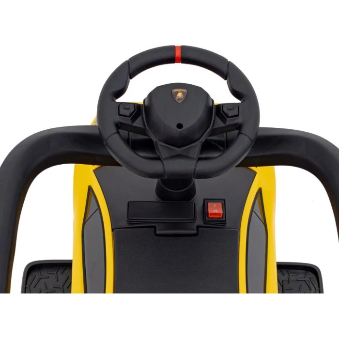 Детский толокар Lamborghini Aventador SV Желтый