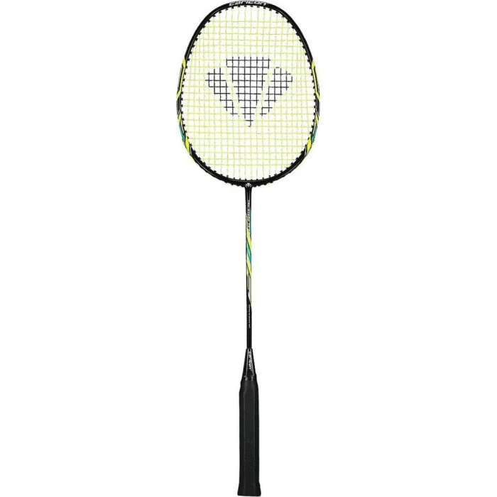 Ракетка для бадминтона Carlton Tru-Storm FS2000 G6, черно-желтая.