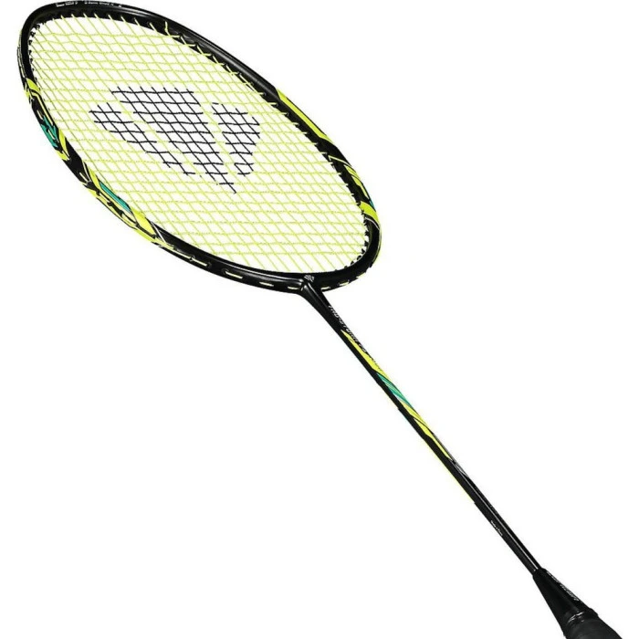 Ракетка для бадминтона Carlton Tru-Storm FS2000 G6, черно-желтая.