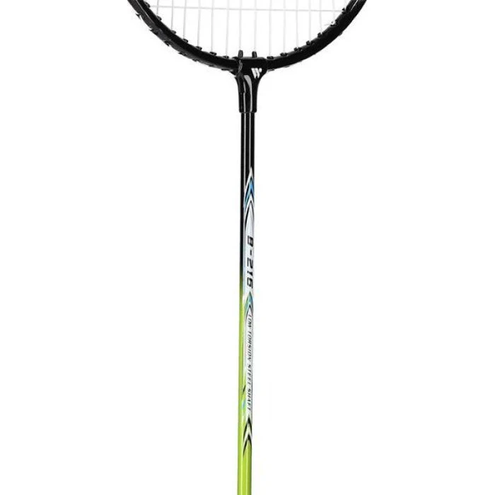 Ракетки для бадминтона WISH STEELTEC 216K, зелено-синие