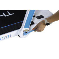 Бігова доріжка електрична THUNDER RACE-WHITE