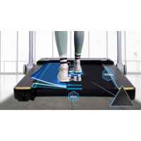 Беговая дорожка электрическая THUNDER IMPACT-SILVER