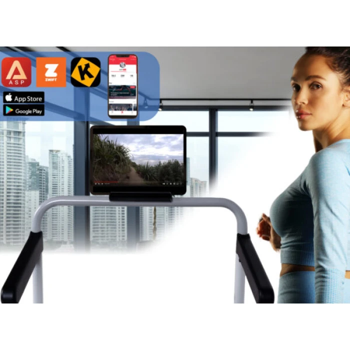 Беговая дорожка электрическая THUNDER IMPACT-SILVER