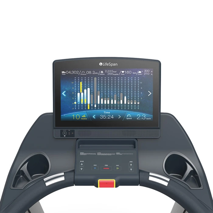 Беговая дорожка электрическая LifeSpan TR7000iM, черная