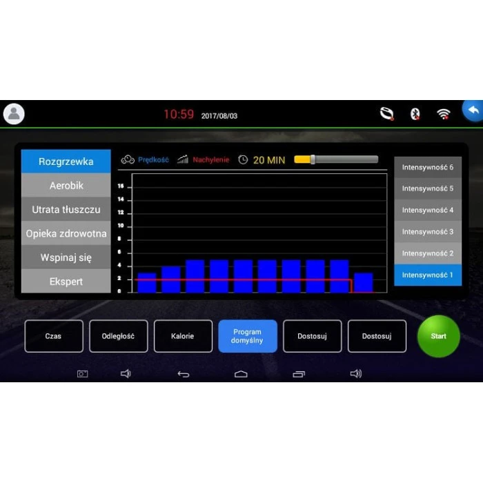 Беговая дорожка электрическая APVsport APV8000 Futura Prestige, группа 3+ дополнительное оборудование